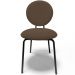Cadeira Para Sala de Jantar Cozinha Évora L02 Suede Marrom - Lyam