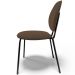 Cadeira Para Sala de Jantar Cozinha Évora L02 Suede Marrom - Lyam