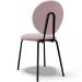 Cadeira Para Sala de Jantar Cozinha Évora L02 Suede Rosê - Lyam