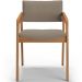 Cadeira Para Sala de Jantar Estar Living Giorgia L02 Bouclê Bege - Lyam Decor