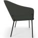 Cadeira Para Sala de Jantar Estar Living Olívia L02  Linho Verde Musgo - Lyam Decor