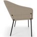 Cadeira Para Sala de Jantar Estar Living Olívia L02 Bouclê Bege - Lyam Decor