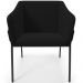 Cadeira Para Sala de Jantar Estar Living Olívia L02 Bouclê Preto - Lyam Decor