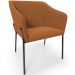 Cadeira Para Sala de Jantar Estar Living Olívia L02 Bouclê Terracota - Lyam Decor