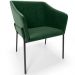 Cadeira Para Sala de Jantar Estar Living Olívia L02 Couríssimo Verde - Lyam Decor