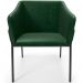 Cadeira Para Sala de Jantar Estar Living Olívia L02 Couríssimo Verde - Lyam Decor