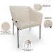 Cadeira Para Sala de Jantar Estar Living Olívia L02 Linho Bege - Lyam Decor