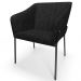Cadeira Para Sala de Jantar Estar Living Olívia L02 Linho Chumbo - Lyam Decor