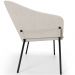 Cadeira Para Sala de Jantar Estar Living Olívia L02 Linho Cru - Lyam Decor