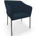 Cadeira Para Sala de Jantar Estar Living Olívia L02 Suede Azul - Lyam Decor