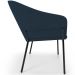 Cadeira Para Sala de Jantar Estar Living Olívia L02 Suede Azul - Lyam Decor