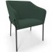 Cadeira Para Sala de Jantar Estar Living Olívia L02 Suede Verde - Lyam Decor
