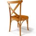 Cadeira Para Sala de Jantar e Estar Living Estofada Ávila L02 Couríssimo Whisky - Lyam