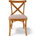 Cadeira Para Sala de Jantar e Estar Living Estofada Ávila L02 Linho Rosê - Lyam