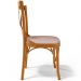 Cadeira Para Sala de Jantar e Estar Living Estofada Ávila L02 Linho Rosê - Lyam