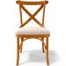 Cadeira Para Sala de Jantar e Estar Living Estofada Ávila L02 Suede Bege - Lyam