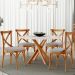 Cadeira Para Sala de Jantar e Estar Living Estofada Ávila L02 Suede Cinza - Lyam