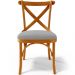 Cadeira Para Sala de Jantar e Estar Living Estofada Ávila L02 Suede Cinza - Lyam