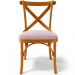 Cadeira Para Sala de Jantar e Estar Living Estofada Ávila L02 Suede Rosê - Lyam