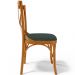 Cadeira Para Sala de Jantar e Estar Living Estofada Ávila L02 Suede Verde Musgo - Lyam