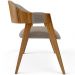 Cadeira Para Sala de Jantar e Estar Living Estofada Suran L02 Bouclê Bege - Lyam