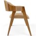 Cadeira Para Sala de Jantar e Estar Living Estofada Suran L02 Bouclê Mostarda - Lyam