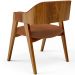 Cadeira Para Sala de Jantar e Estar Living Estofada Suran L02 Bouclê Terracota - Lyam