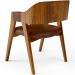 Cadeira Para Sala de Jantar e Estar Living Estofada Suran L02 Couríssimo Marrom - Lyam