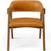Cadeira Para Sala de Jantar e Estar Living Estofada Suran L02 Couríssimo Whisky - Lyam
