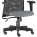 Cadeira de Escritório Giratória Executiva Ergonômica Liss L02 Couro Sintético Cinza - Lyam Decor