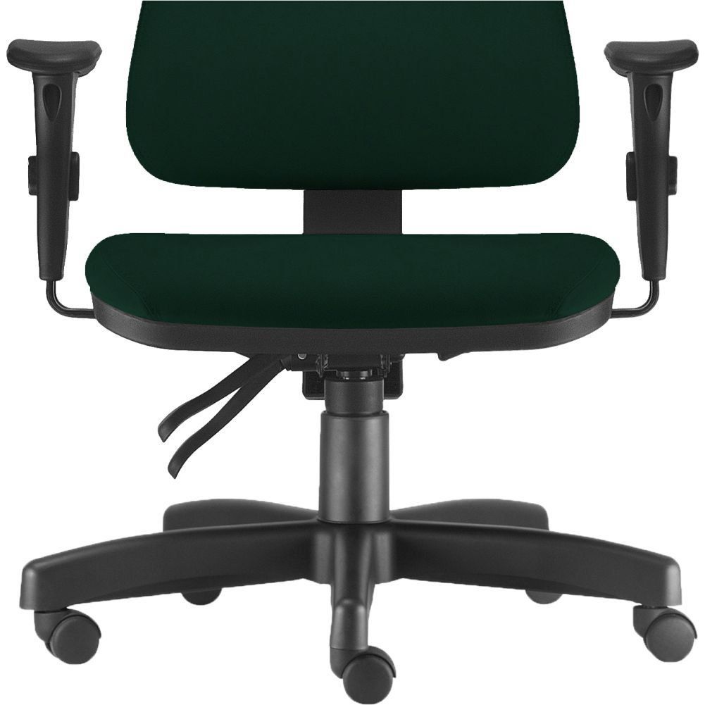 Cadeira de Escritório Giratória Executiva Ergonômica Sky L02 Crepe Verde Musgo - Lyam Decor