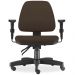 Cadeira de Escritório Giratória Executiva Ergonômica Sky L02 Suede Marrom - Lyam Decor
