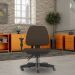 Cadeira de Escritório Giratória Executiva Ergonômica Sky L02 Suede Marrom - Lyam Decor