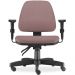 Cadeira de Escritório Giratória Executiva Ergonômica Sky L02 Suede Rosê - Lyam Decor