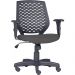 Cadeira de Escritório Giratória Executiva Ergonômica Tech L02 Crepe Cinza - Lyam Decor