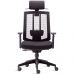 Cadeira de Escritório Giratória Presidente Executiva Song F02 Preto - Lyam Decor