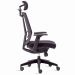 Cadeira de Escritório Giratória Presidente Executiva Song F02 Preto - Lyam Decor