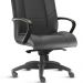 Cadeira de Escritório Presidente Executiva New Onix F02 Couro Ecológico Preto - Lyam Decor