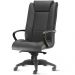 Cadeira de Escritório Presidente Executiva New Onix F02 Couro Ecológico Preto - Lyam Decor