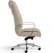 Cadeira de Escritório Presidente Executiva New Onix F02 Tecido Sintético Areia - Lyam Decor