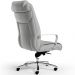 Cadeira de Escritório Presidente Executiva New Onix F02 Tecido Sintético Cinza - Lyam Decor