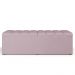Calçadeira Recamier Baú Para Cama De Casal Dália 140x50 Cm W01 Suede Rosê - Lyam Decor