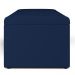 Calçadeira Recamier Baú Para Cama De Casal King Dália 195x50 cm W01 Suede Azul Marinho - Lyam
