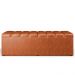 Calçadeira Recamier Baú Para Cama De Casal Queen Dália 160x50 Cm W01 Couríssimo Camel - Lyam Decor