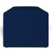 Calçadeira Recamier Baú Para Cama De Casal Queen Dália 160x50 Cm W01 Facto Azul Marinho - Lyam Decor