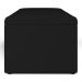Calçadeira Recamier Baú Para Cama De Casal Queen Dália 160x50 Cm W01 Facto Preto - Lyam Decor