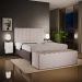 Calçadeira Recamier Baú Para Cama De Casal Queen Dália 160x50 Cm W01 Linho Cru - Lyam Decor