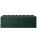 Calçadeira Recamier Baú Para Cama De Casal Queen Dália 160x50 Cm W01 Linho Verde Musgo - Lyam Decor