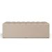 Calçadeira Recamier Baú Para Cama De Casal Queen Dália 160x50 Cm W01 Suede Bege - Lyam Decor