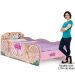Cama Infantil Com Proteção Lateral Quarto Fantasy P04 Rosa - Lyam Decor